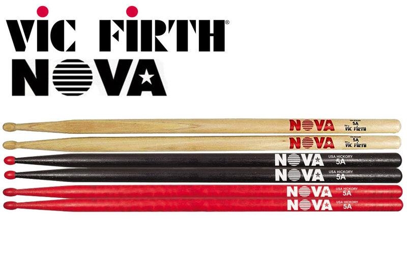 鼓棒 美國 Vic Firth 副廠 Nova 7A/5A/5B 胡桃木鼓棒 爵士鼓棒
