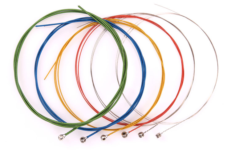 木吉他弦 民謠吉他弦 彩弦 (整套) ALICE A407C