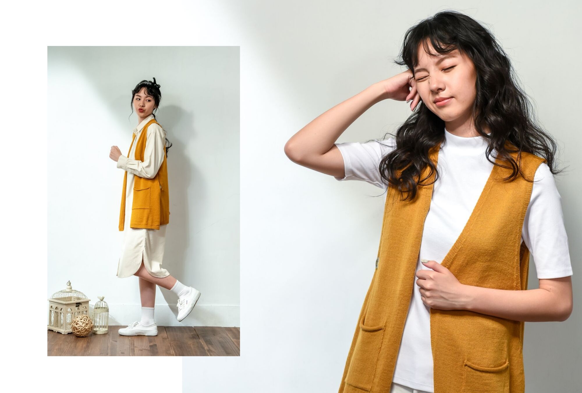 針織背心開襟設計台灣製女裝品牌服飾