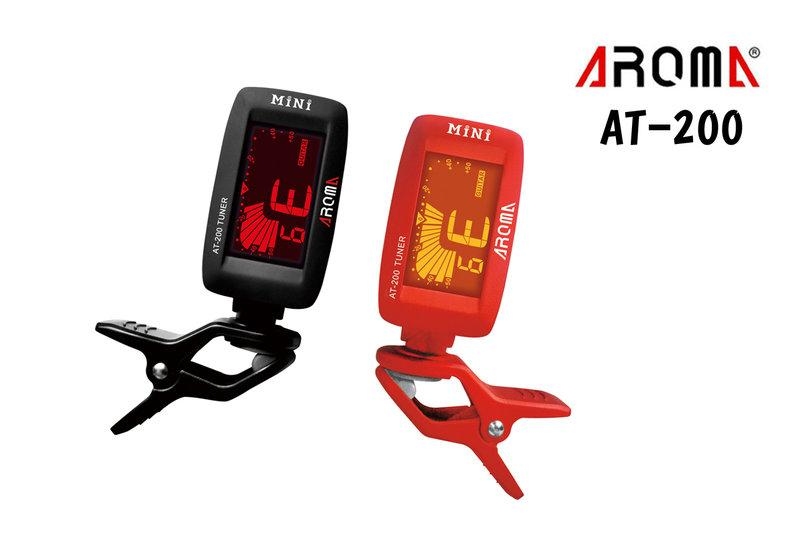 調音器 AROMA AT-200 雙色 吉他/烏克麗麗