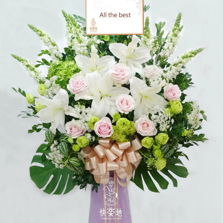 淨靜雅境  I 高架花籃  SF190228