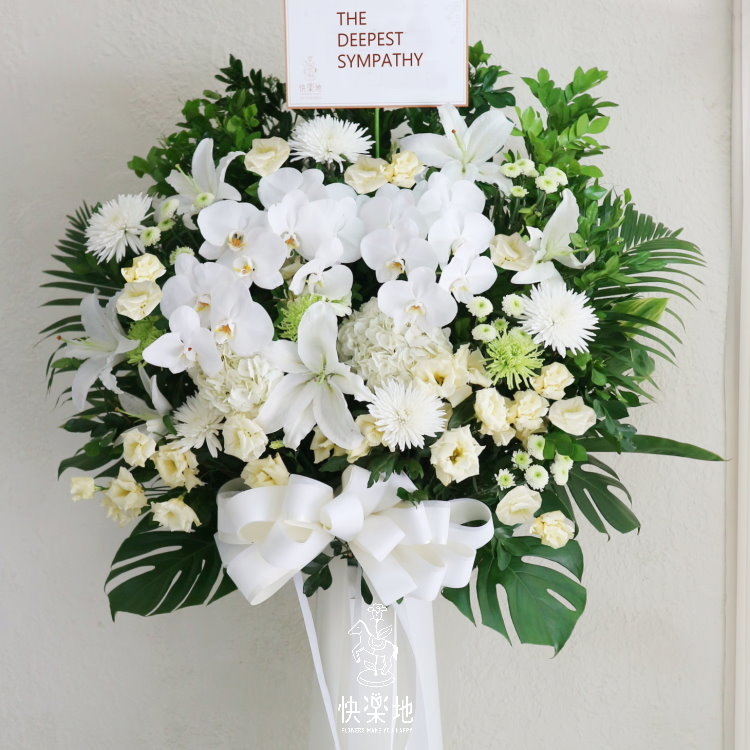 典雅莊嚴 I 高架花籃  SF194303