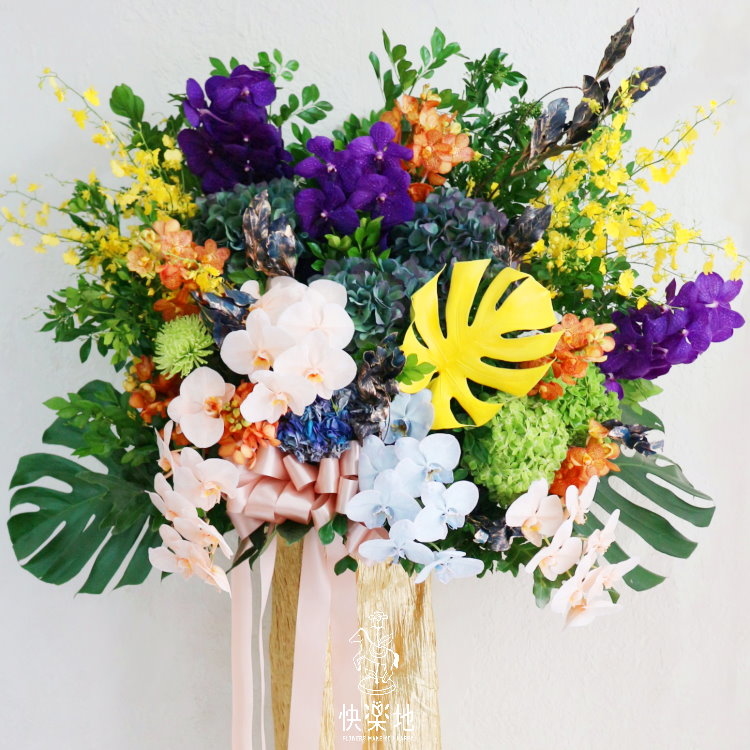 絢彩繽紛 I 高架花籃 SF190503