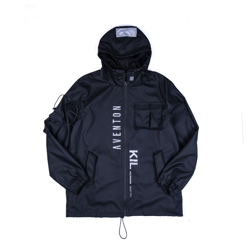 AVENTON死飛聯名機能衝鋒多口袋防水運動外套