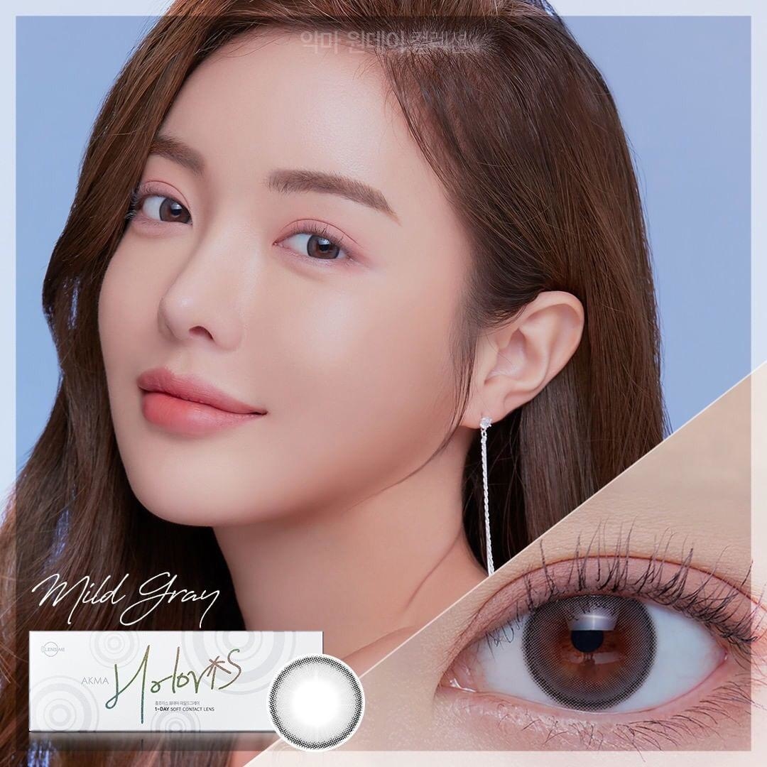 「1+1｣LENSME Holoris #Mild Gray 1-day /30p
