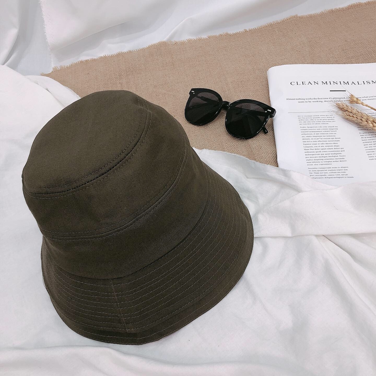 韓國窄版漁夫帽/六色