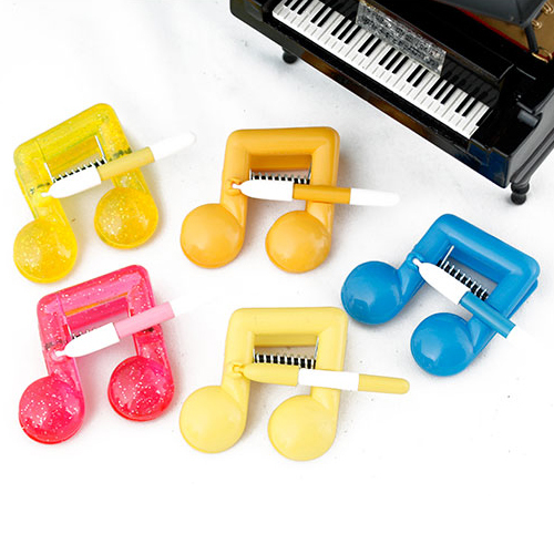 留言夾 台製 文具夾子(附筆) NC007 音樂文具