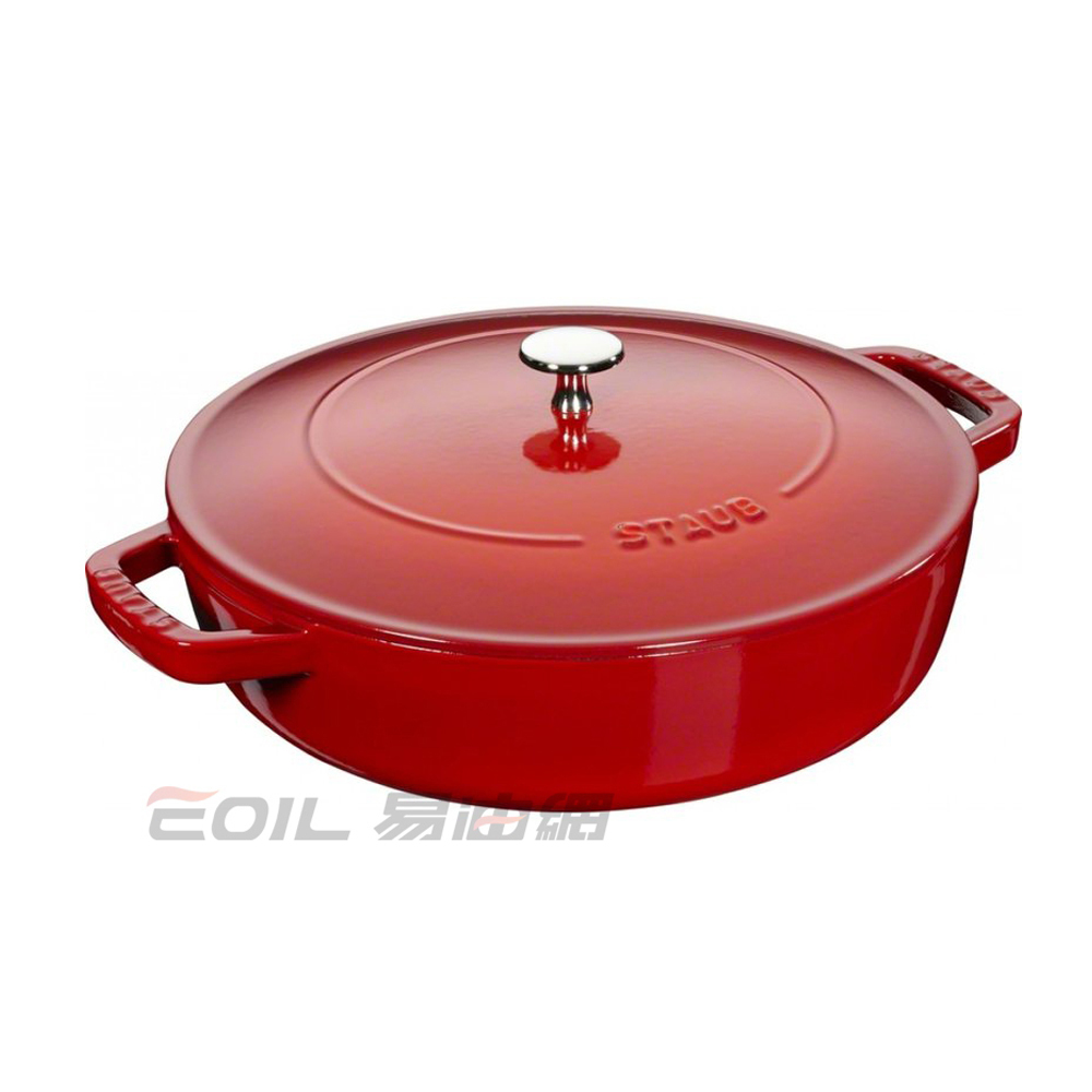 Staub 水滴型鑄鐵鍋24cm 2.4L 櫻桃紅#40511-475