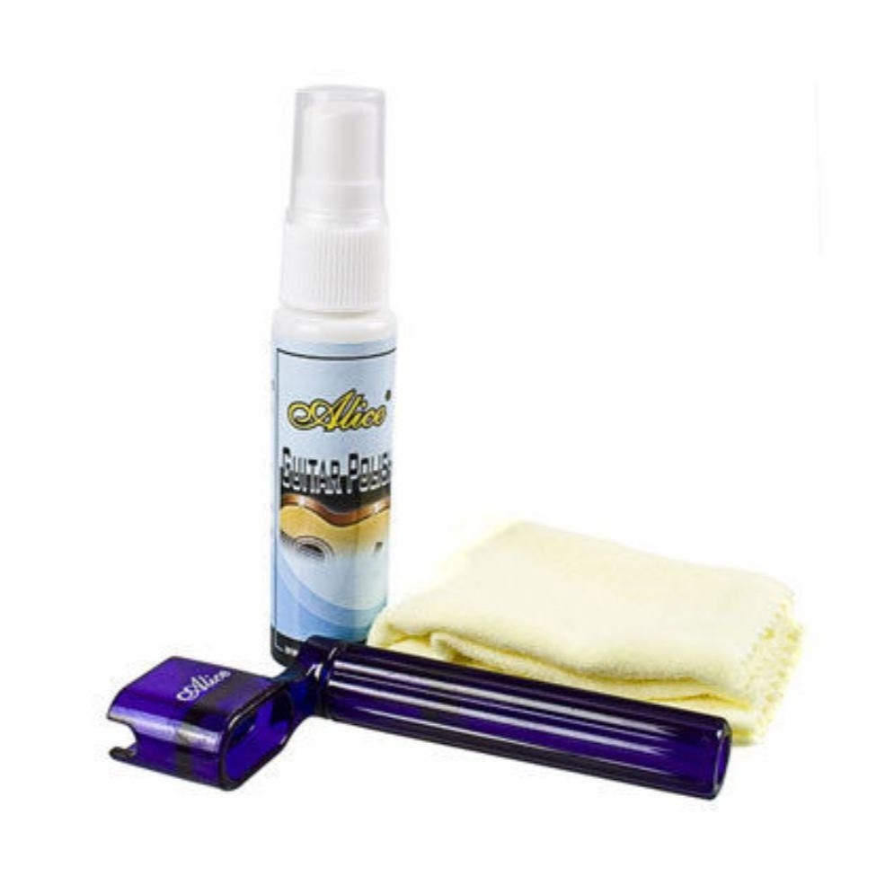 吉他保養 ALICE A039PO-S 保養組 (保養油+擦琴布+捲弦器)