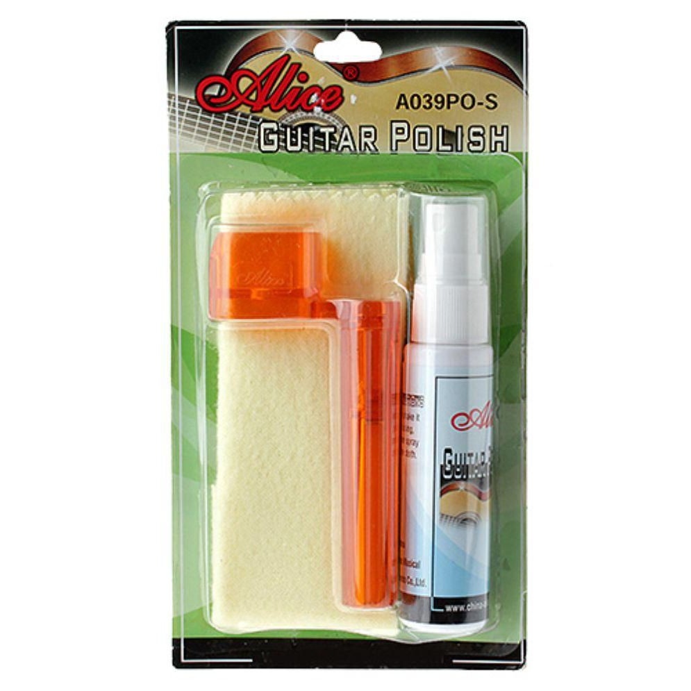 吉他保養 ALICE A039PO-S 保養組 (保養油+擦琴布+捲弦器)