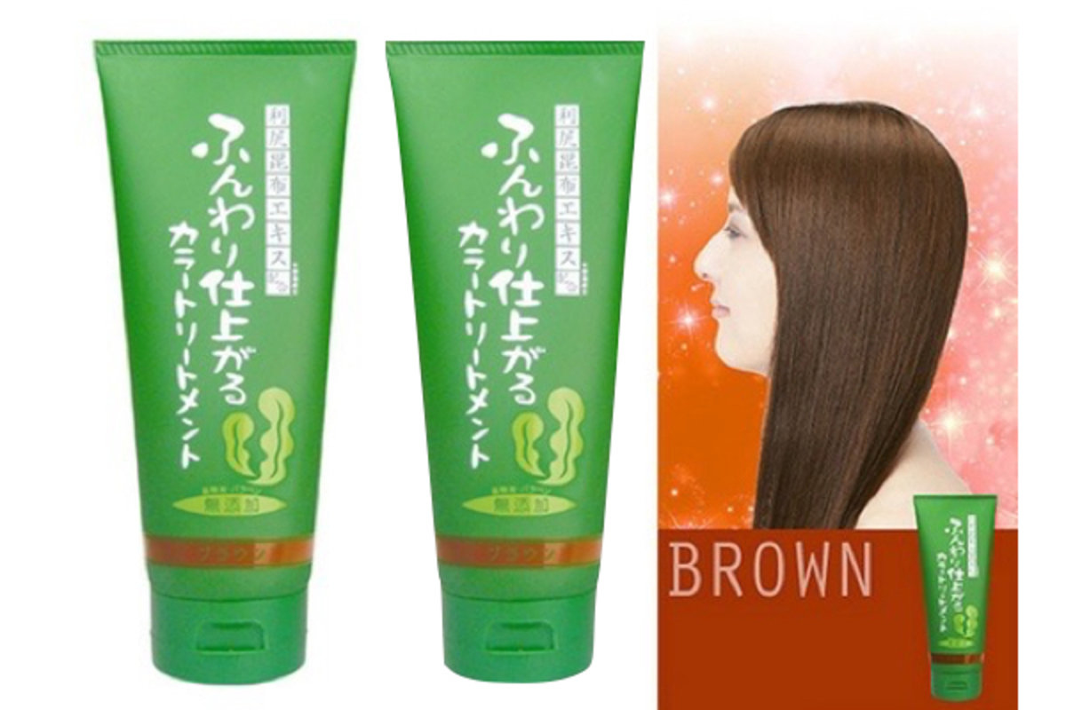 利尻昆布 - 天然染髮焗油 (淺啡色)(4571138552601)【x2瓶】