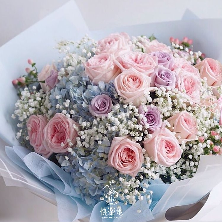 浪漫的總合 I 花束 I 鮮花 BF190402