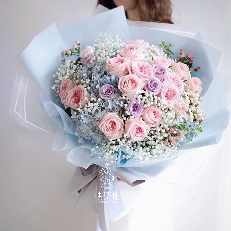 浪漫的總合 I 花束 I 鮮花 BF190402