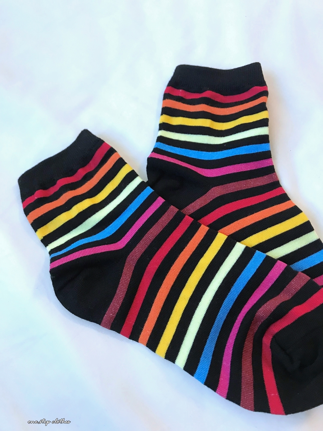 正韓七彩繽紛襪