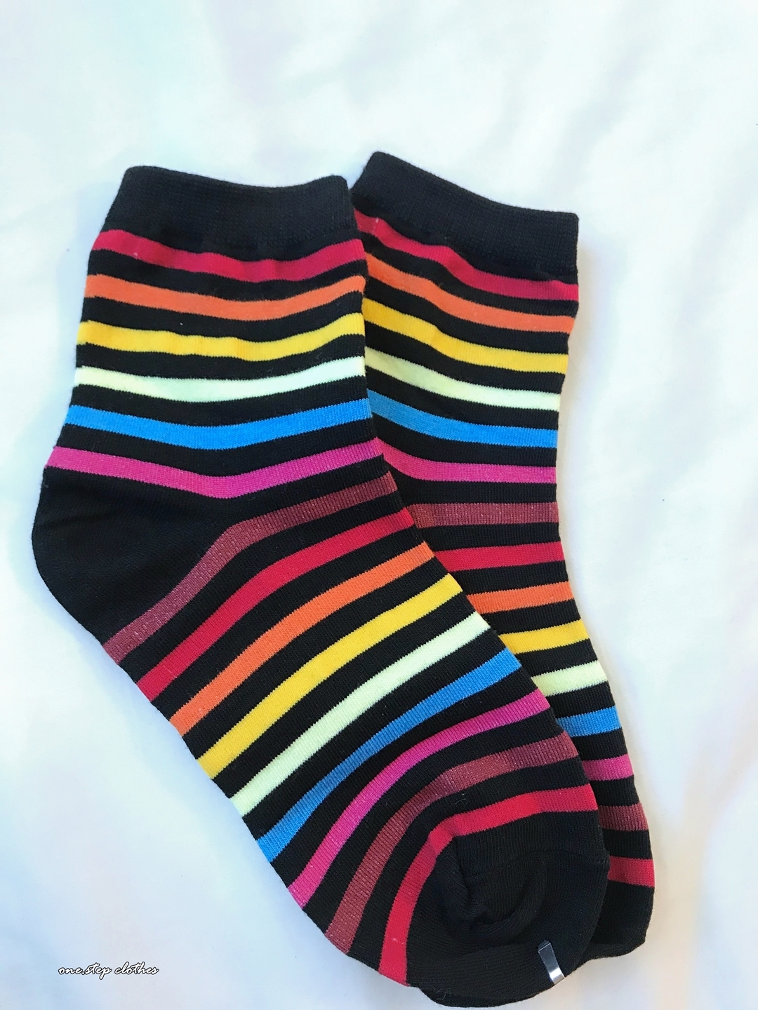 正韓七彩繽紛襪