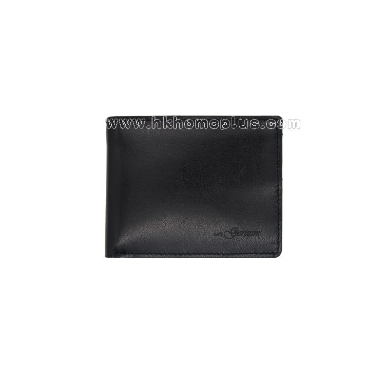 Brian: 男裝真皮兩摺銀包  #11298