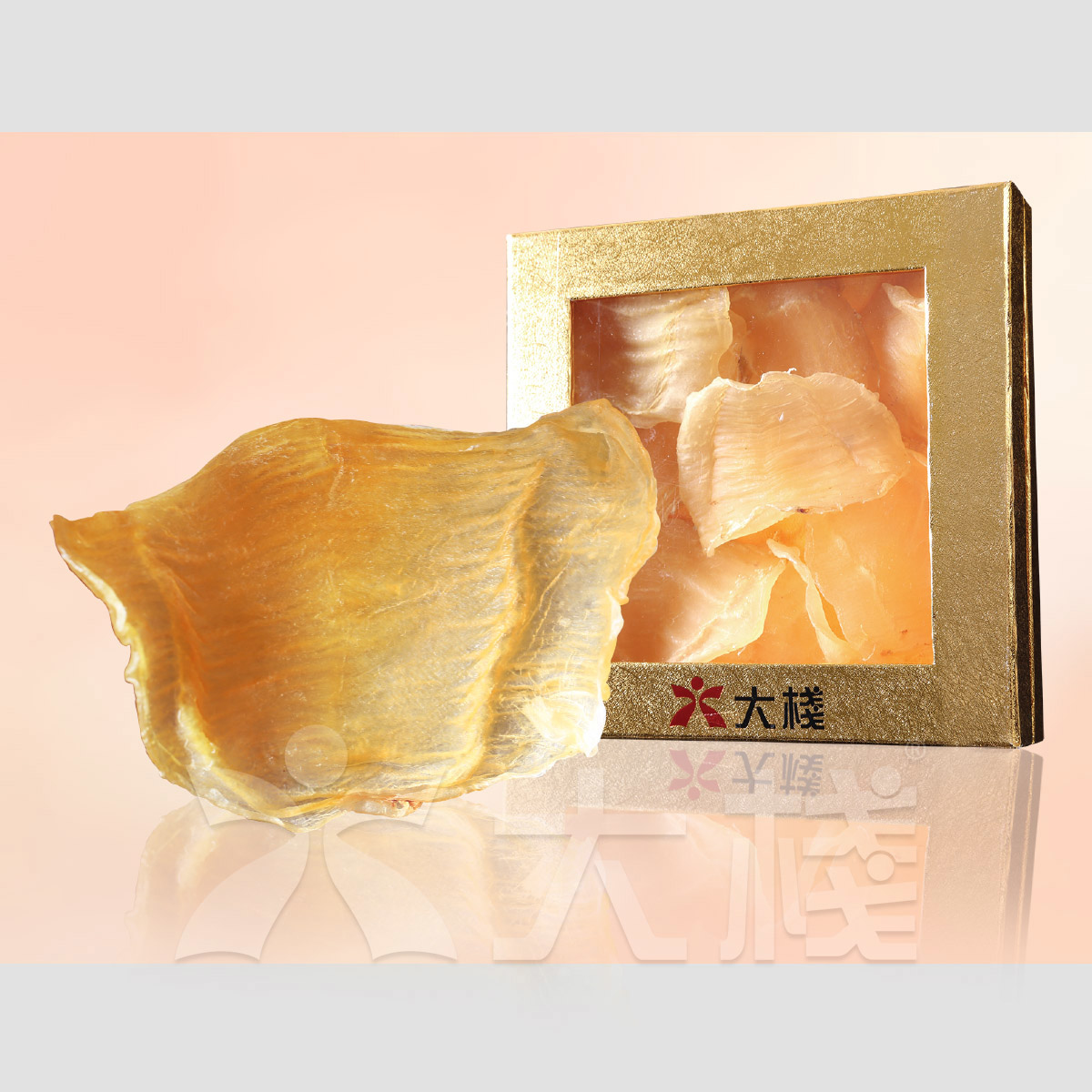 純野生 厚白花膠 (9-12隻) 150克