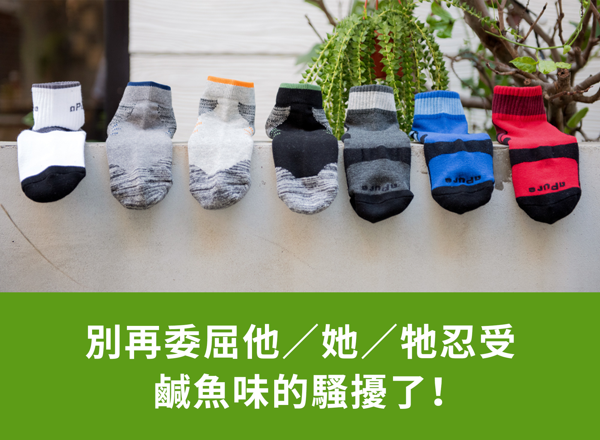 別再委屈他/她/牠忍受 鹹魚味的騷擾了!