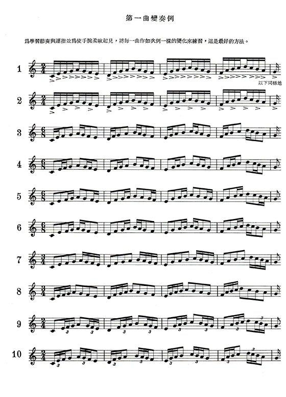 鋼琴譜 鋼琴教材 全譯哈農鋼琴教本 (中文解說) P231