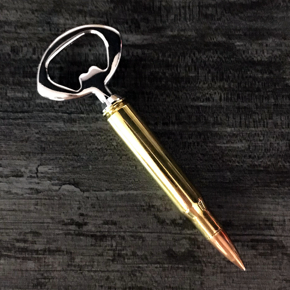 美國 Bullet - SPRG 春田步槍子彈 開瓶器 / 啤酒開蓋器（黃銅）