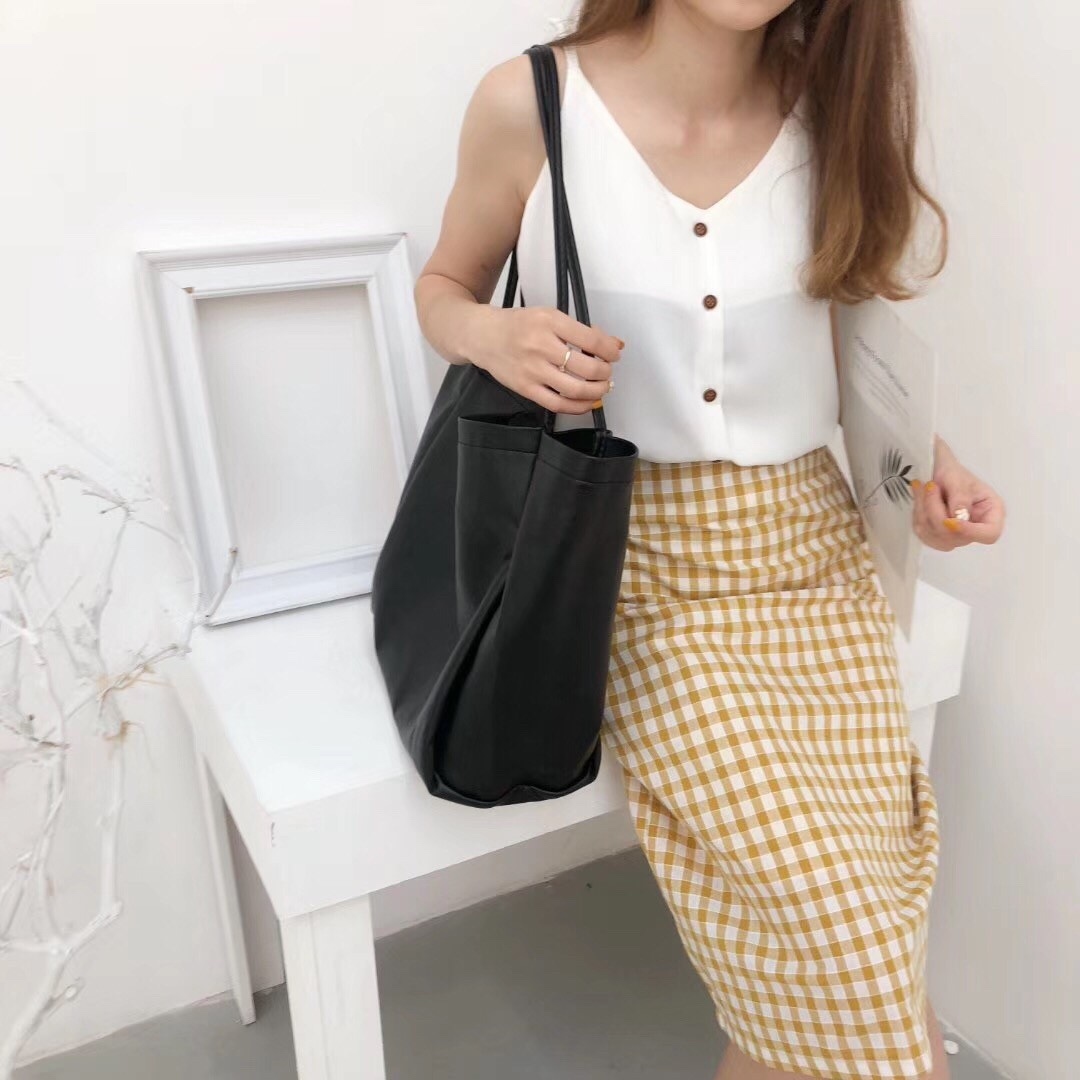 B0201361軟皮細繩肩背包/四色