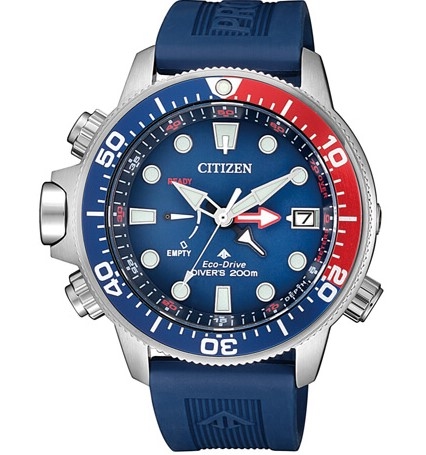 萬年鐘錶 - Citizen 星辰錶    PROMASTER 光動能男錶  百事潛水錶  BN2038-01L  錶徑46.1MM