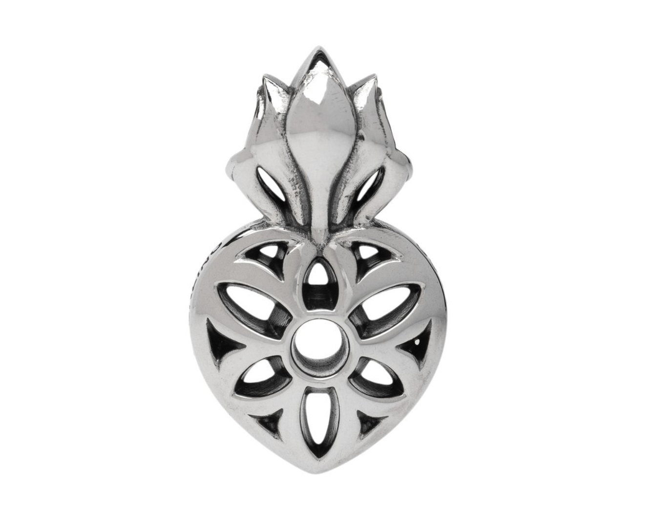 Sacred Rosette Pendant, Sterling