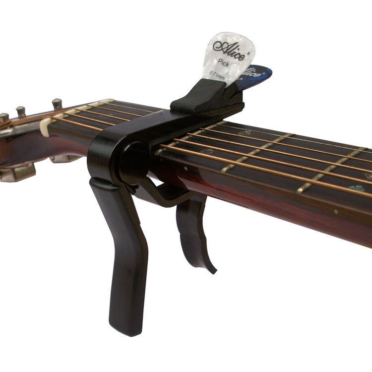 CAPO 移調夾 (可夾PICK) A007D/BK-A1 木吉他/烏克麗麗