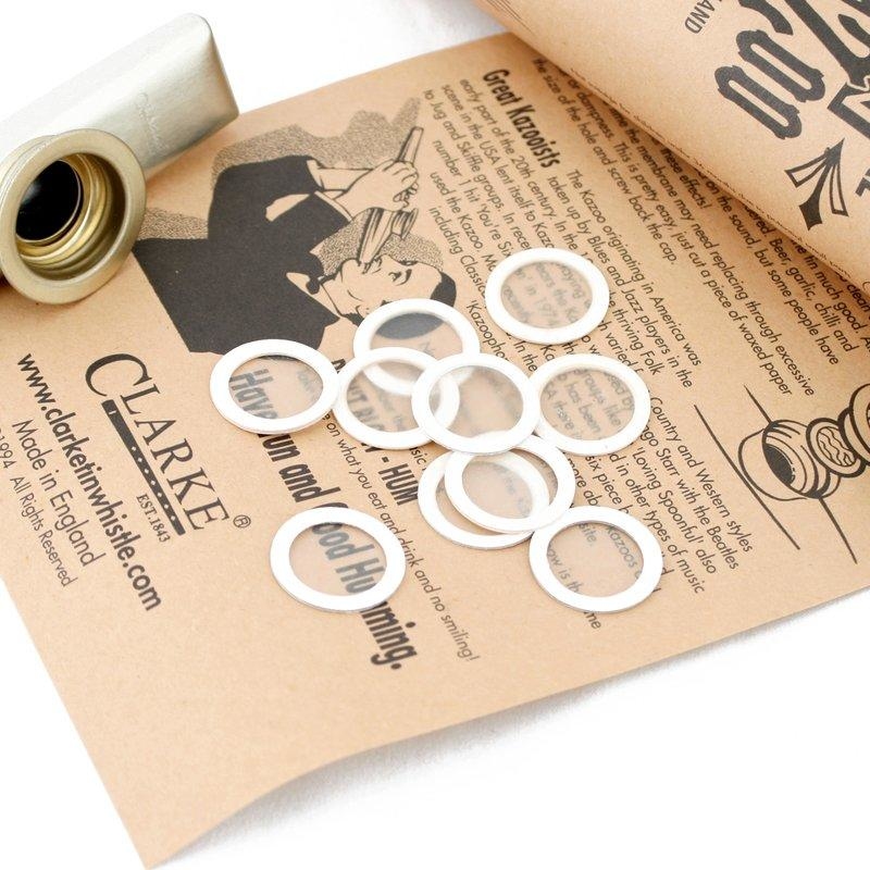 KAZOO 卡祖笛笛膜 演奏級動物皮膜 Clarke Original TIN