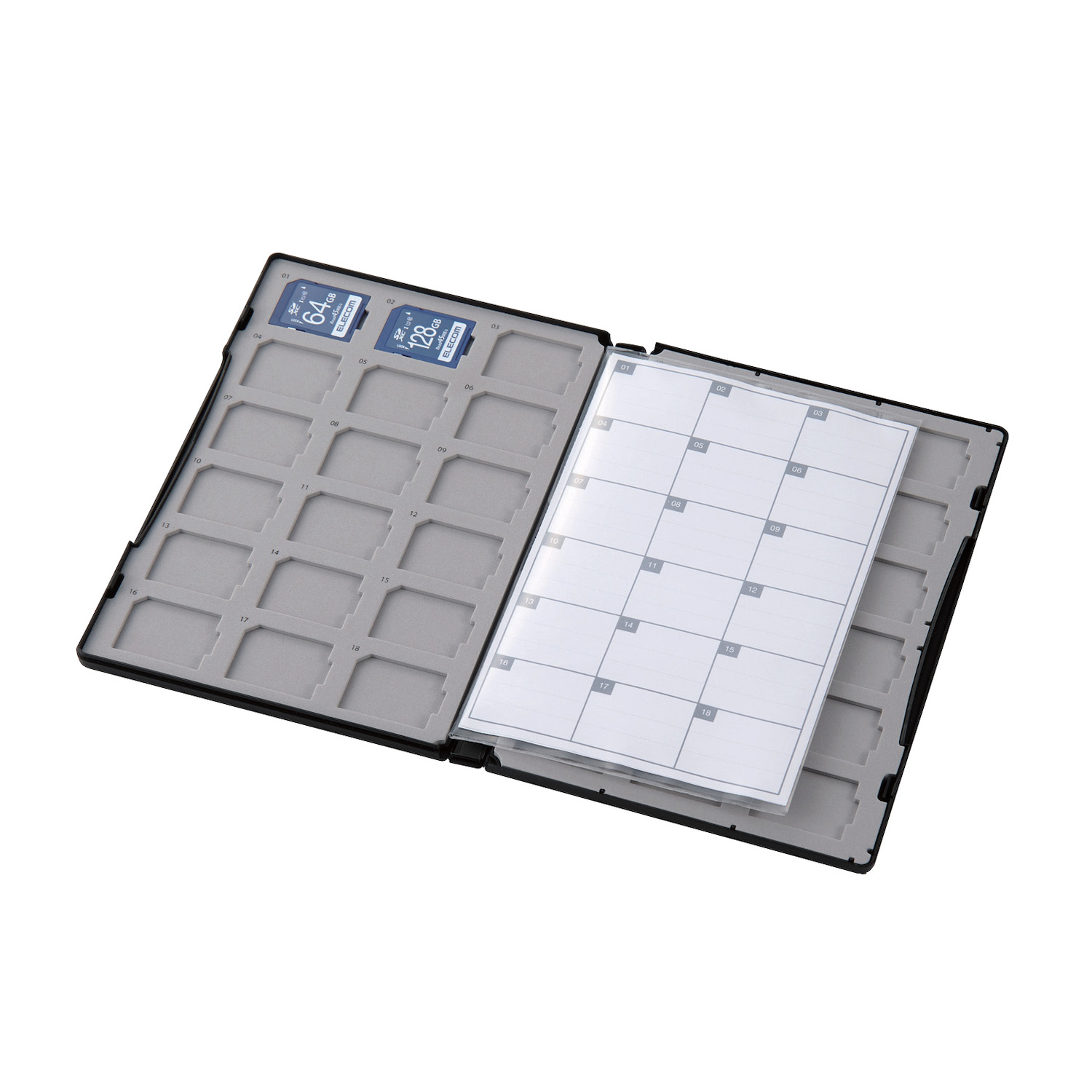 SD卡盒（DVD盒尺寸）36張 (CMC-SDCDC01BK)