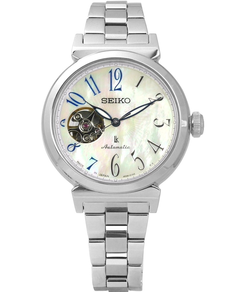 萬年鐘錶 - SEIKO 日本精工  LUKIA    鏤空機械女錶   SSA839J1  /  4R38-01E0S  錶徑 33.9MM