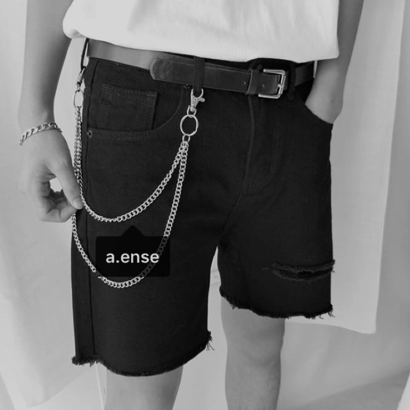 A.ENSE Trousers chain - 短版褲鏈