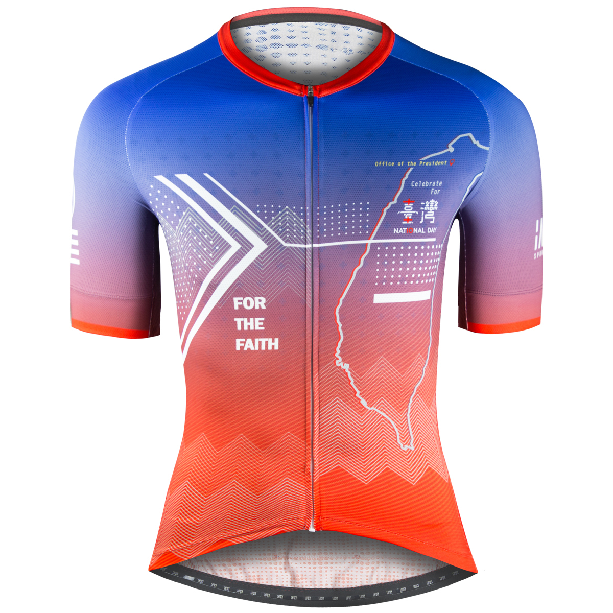 男款短車衣 雙十轉變 紅 2019年國慶款