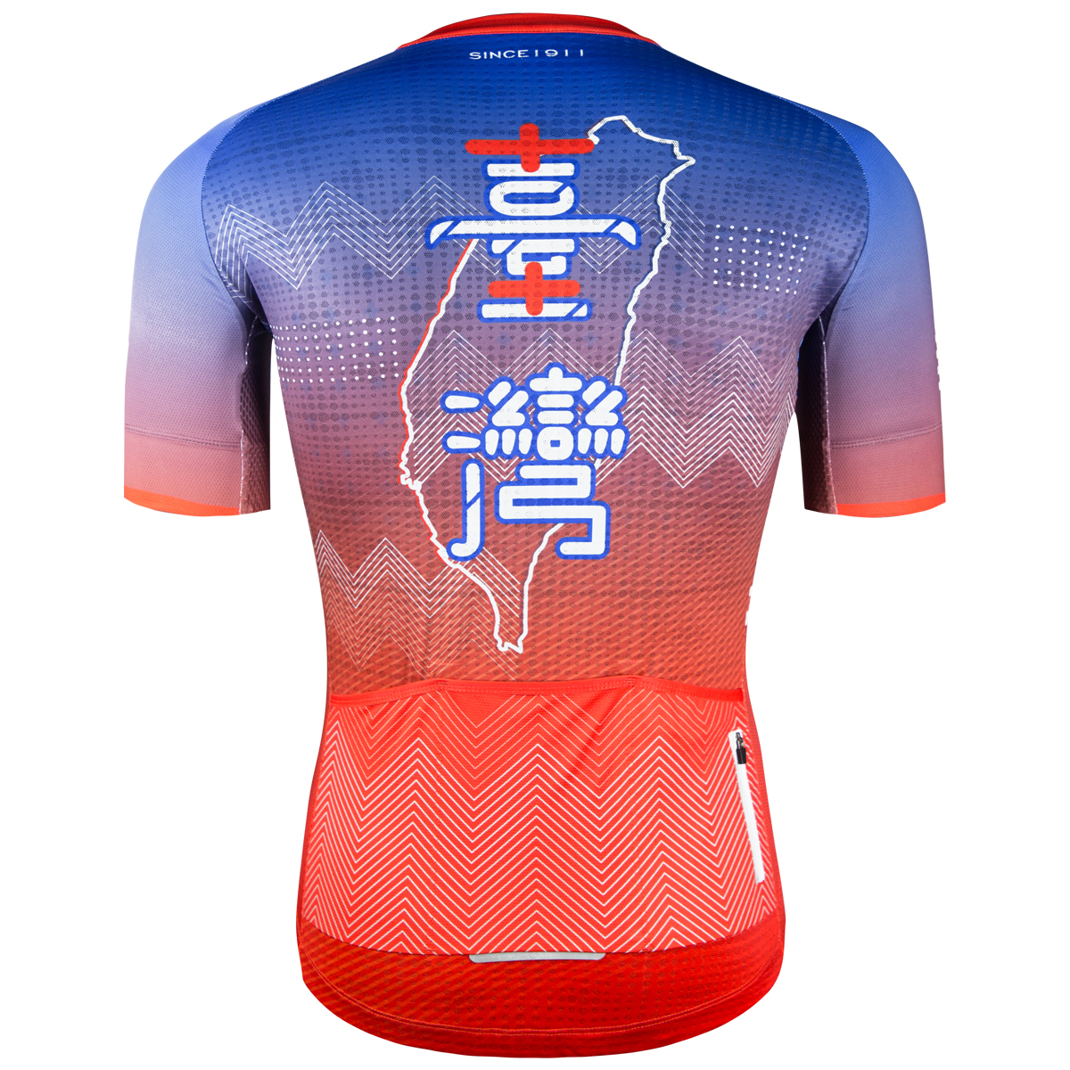 男款短車衣 雙十轉變 紅 2019年國慶款