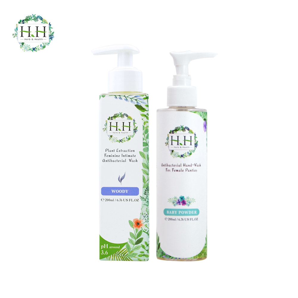 HH Intimate Antibacterial Wash (200ml) + Hand-Wash for Panties(200ml)