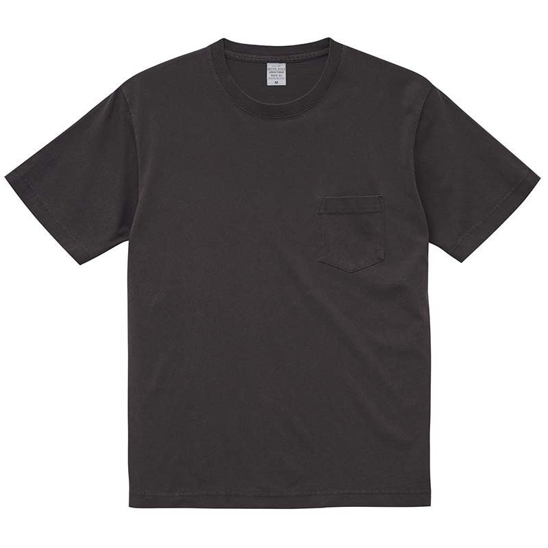 United Athle 5.6oz Indigo 米白 牛仔丹寧 藍染 石洗 純棉 口袋 短T【502901】