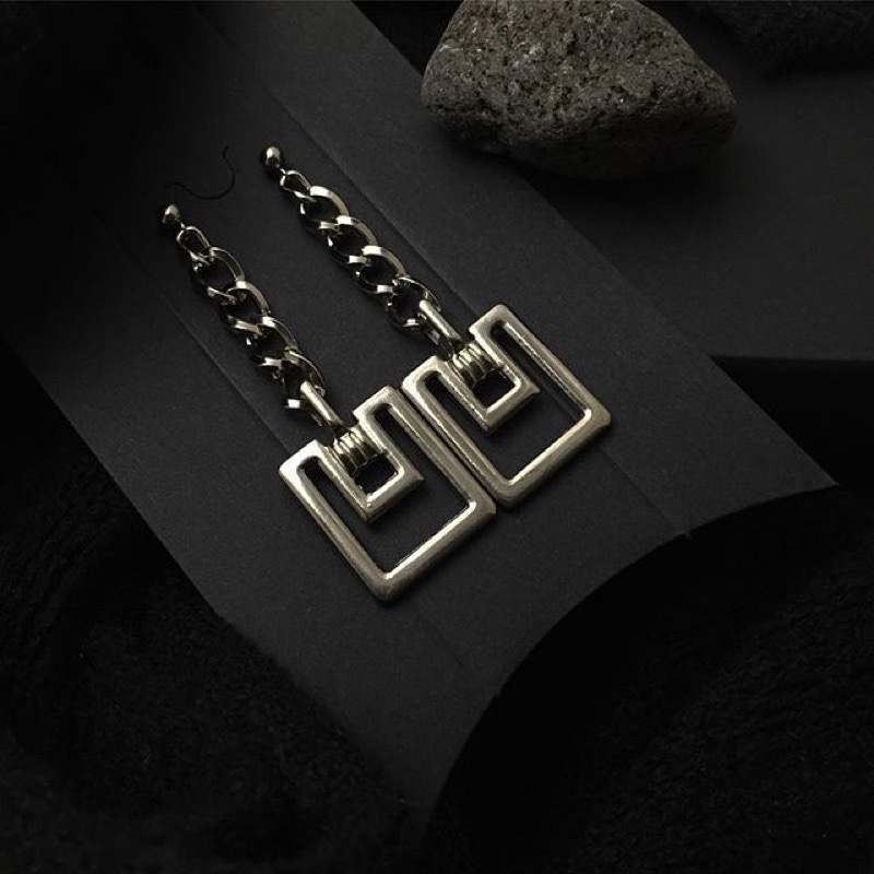 A.ENSE Earrings - cube 耳環 - 正方體