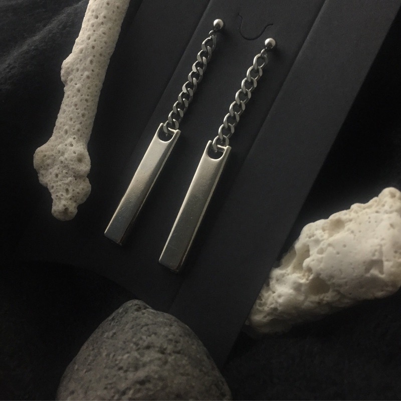 A.ENSE Earrings - cuboid 耳環 - 長方體