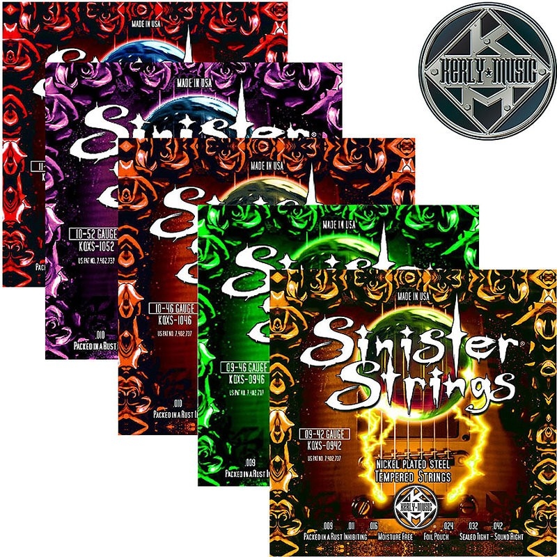 電吉他弦 美製金屬回火弦 Kerly Sinister系列 Music 0942~1150