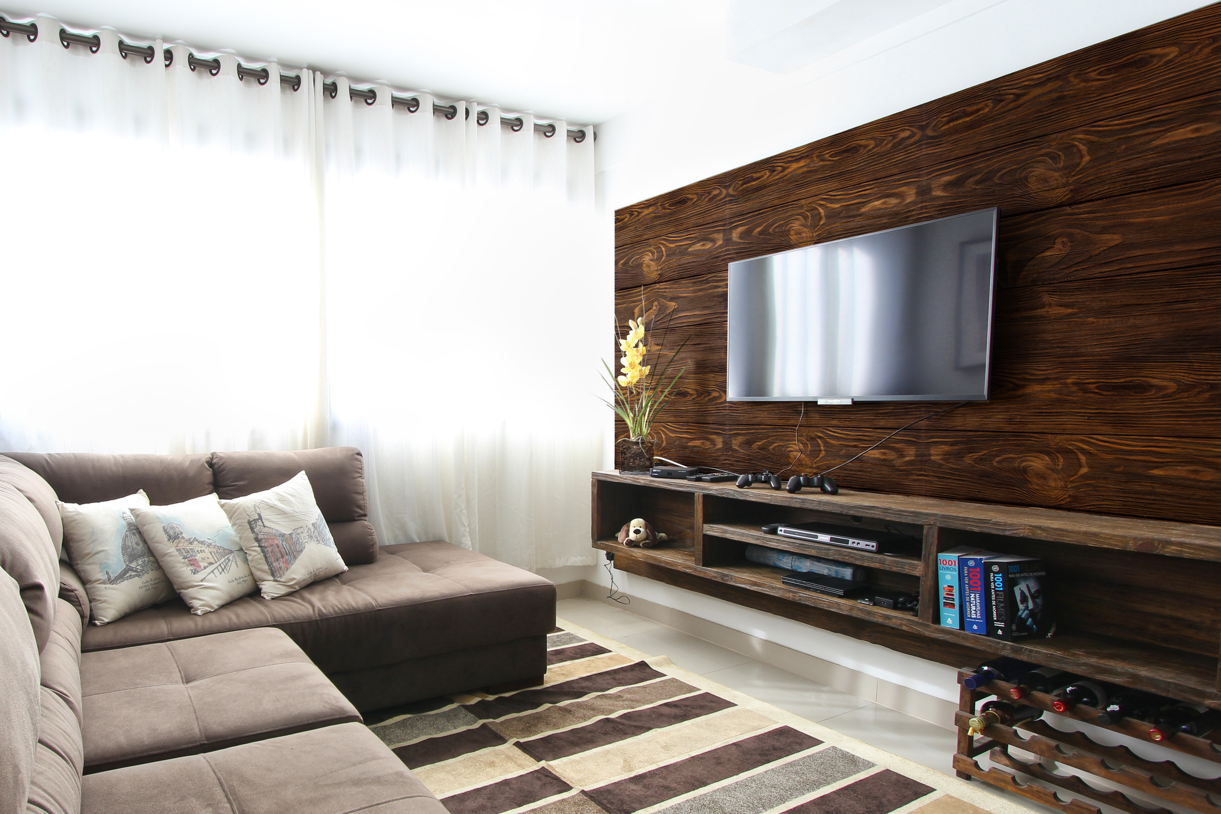 美牆貼貼//古屋檀木紋(5/10/20片裝)