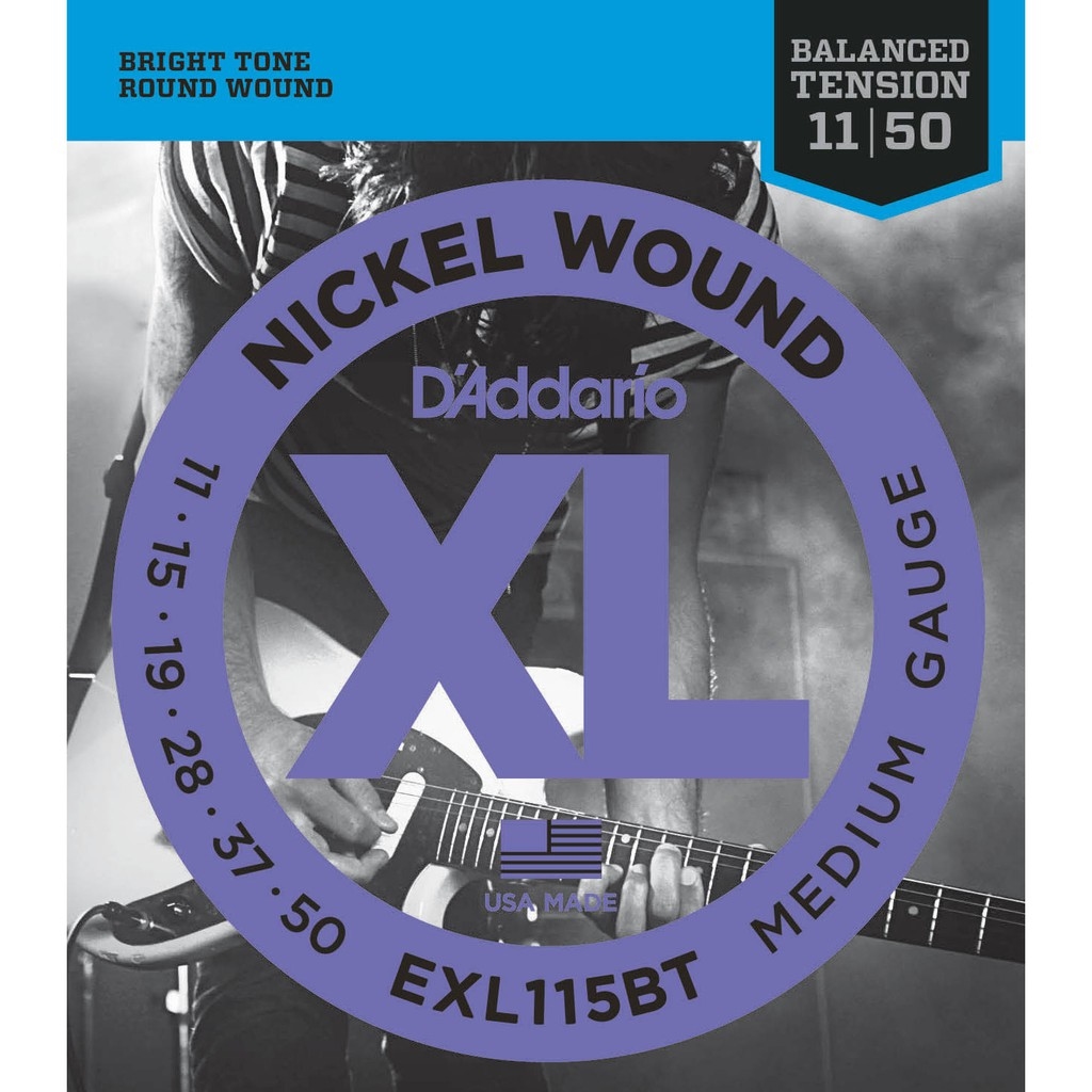 美國 D'Addario 電吉他弦  EXL115 / EXL115BT
