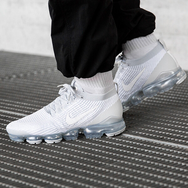 🔥瑕疵特價🔥 NIKE Vapormax Flyknit 3.0 白勾 氣墊鞋