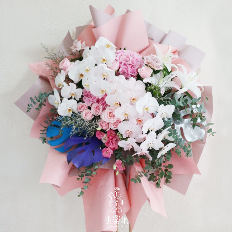 沁粉 I 高架花籃 I 大禮花  SF190904