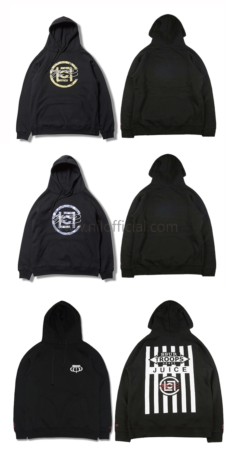 CLOT x SSUR 聯名 JUICE香港限定 連帽衛衣 帽TEE