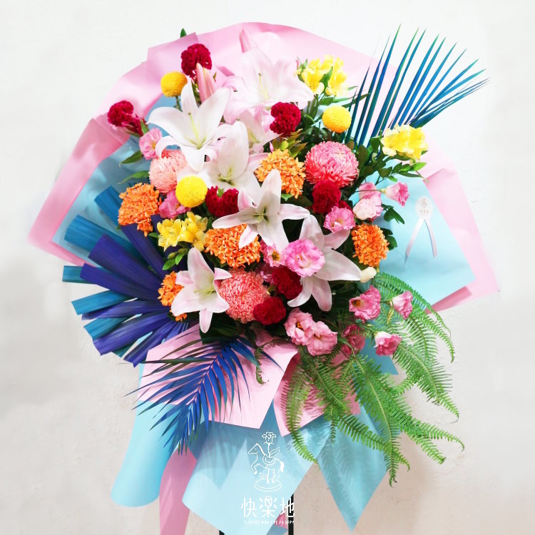 絢璨 I 高架花籃  I 大禮花  SF190906