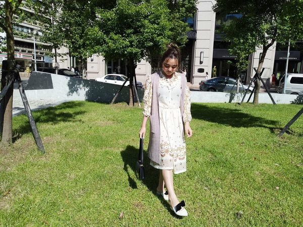 開襟背心雙口袋設計-很好穿搭