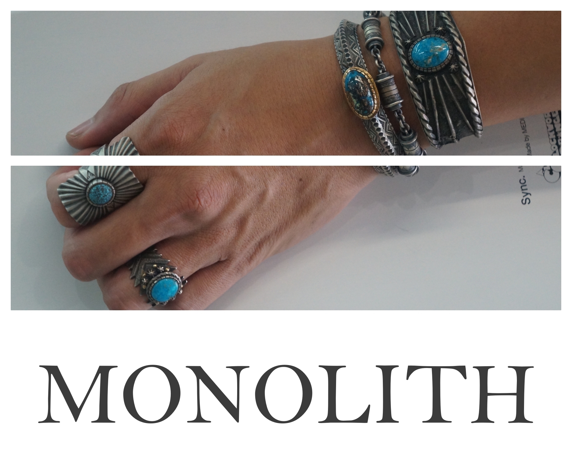 14k Ithaca Peak 舊化打印【 手環 】