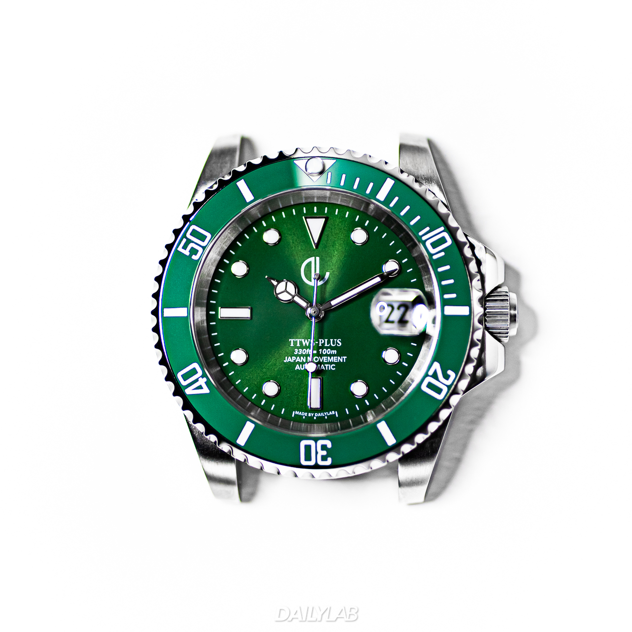 DailyLab TTWs PLUS｜陶瓷圈綠水鬼 41mm機械潛水錶 - 潛航者