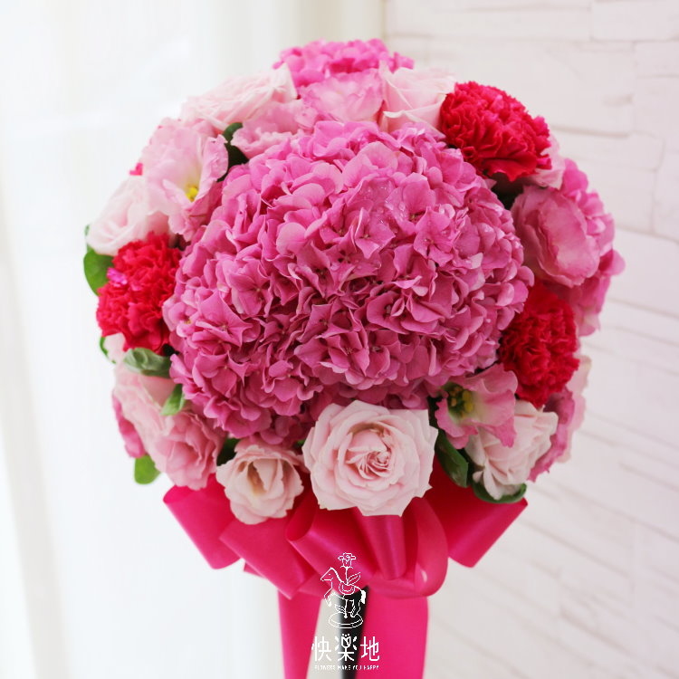 剪綵▪鮮花花柱▪圓滿花球款 (含鐵柱租用)