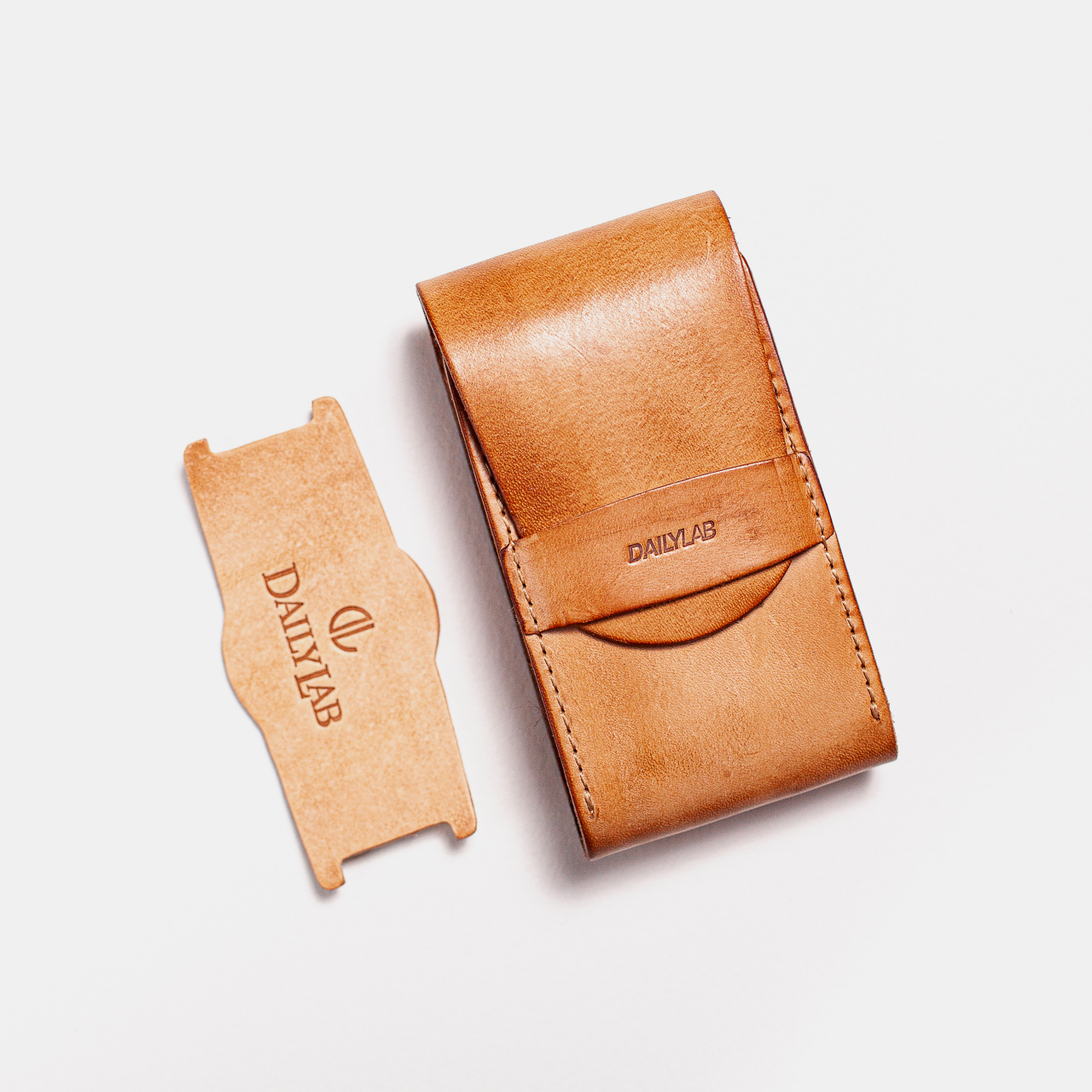 Italian Leather｜Watch Travel Case 真皮手錶旅行收納包｜原色刷舊插扣款